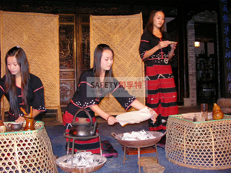 從“火塘烤茶”到“圍爐煮茶”，傳承中華茶文化 [精制鋼圍爐茶桌|炭火爐](圖1)