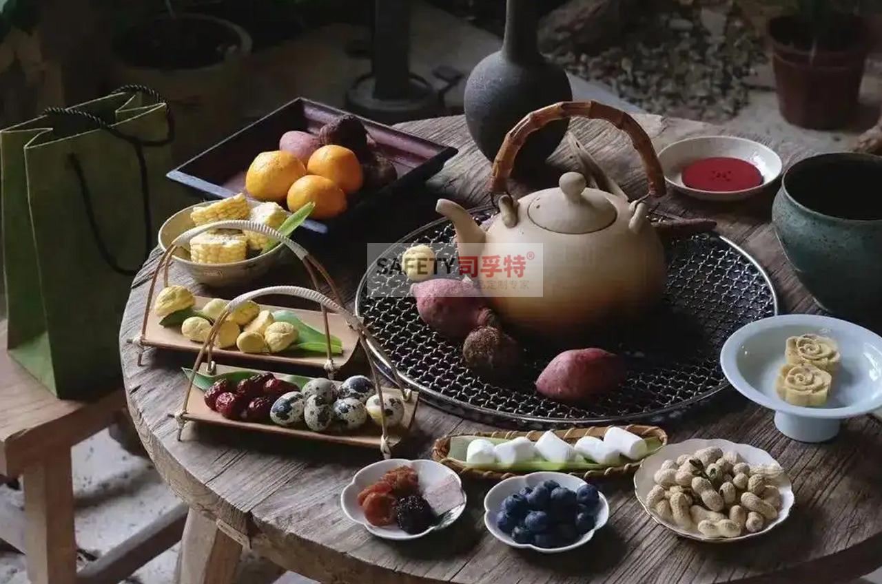 “圍爐煮茶”為什么火？年輕人追捧是有原因的-司孚特圍爐茶桌(圖4)