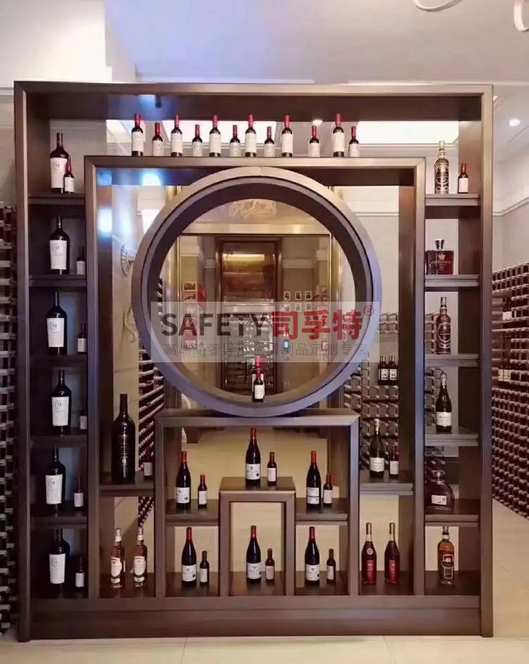 酒柜放到哪里合適？什么酒柜顯得高檔？【不銹鋼酒柜(圖2)
