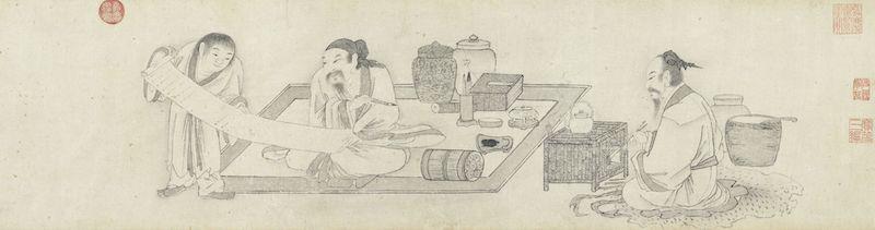 重拾“圍爐煮茶”文化，一起看看故宮藏畫里的“圍爐煮茶”[精制鋼圍爐茶桌](圖11)