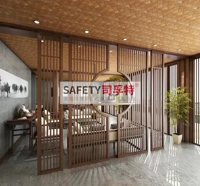 彩雕鋁屏風(fēng)隔斷，彰顯高端品質(zhì)[司孚特鋁雕屏風(fēng)隔斷](圖1)