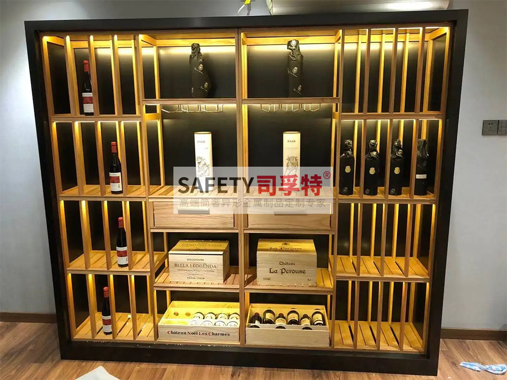 定制不銹鋼酒柜酒架有哪些優(yōu)點？[司孚特不銹鋼酒柜](圖1)