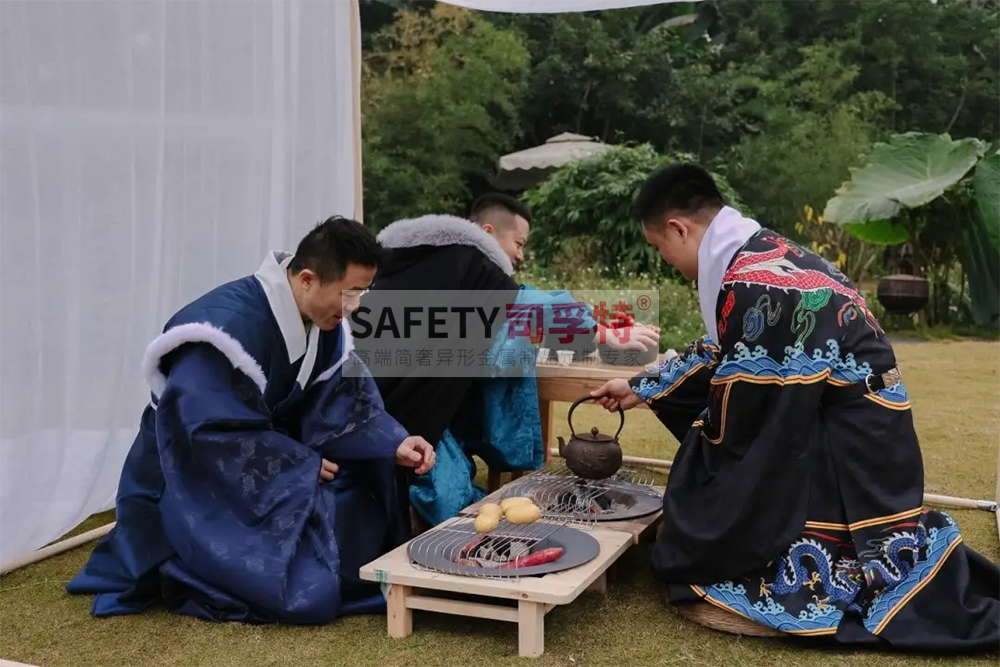 “圍爐煮茶”與非遺相互引流，潮流與文化傳承并不沖突[精致鋼圍爐，炭火爐](圖2)