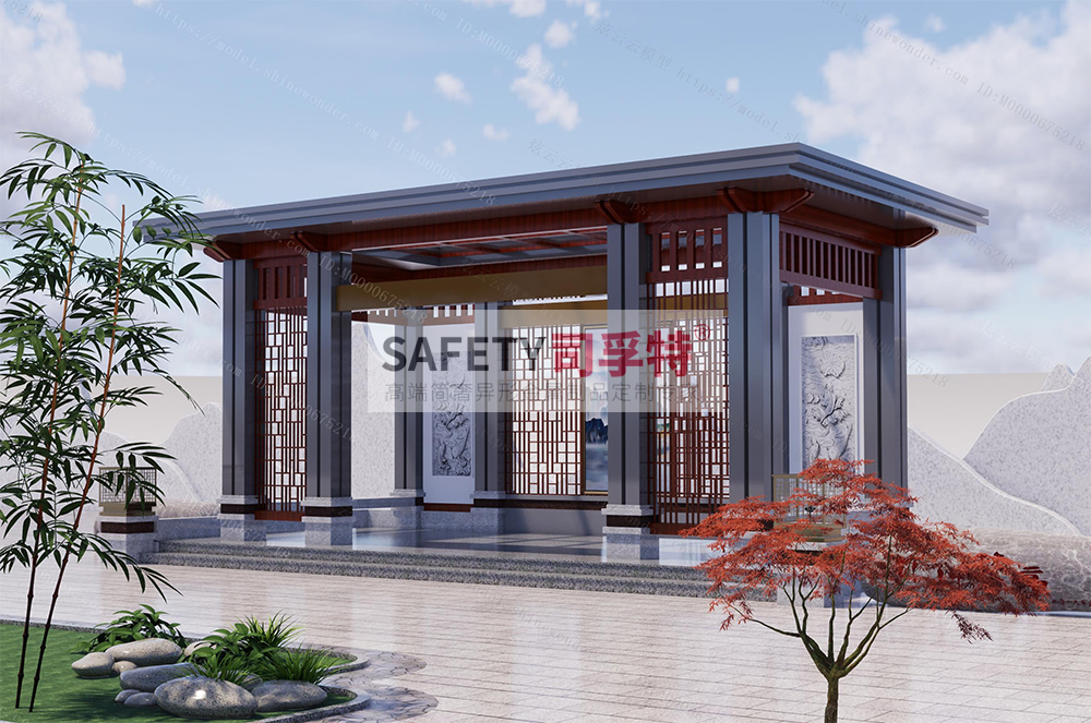 精制不銹鋼涼亭逐漸代替木質(zhì)涼亭，精制不銹鋼涼亭有哪些優(yōu)勢(圖5)